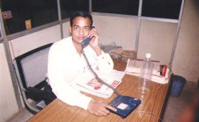 First Day At Sambad 2001