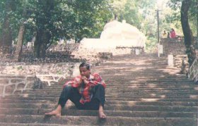 ranjan-pradhan-at-kapilash-temple-dhenkanal
