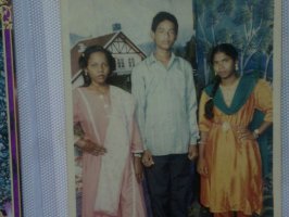 With Cousin Sisters At The Age Of 14
