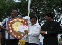 Getting award for Journalism