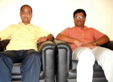 With Dr. Gourahari Das
