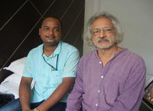 With eminent Art film Director Ananda Patabardhan