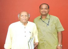 with Padmashree Devi Prasad Pattanaik