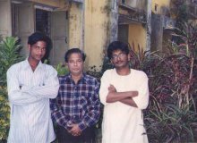 With Poet Brahmananda Das