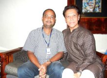 with Ramli Ibrahim, famous Malaseian Odishi Dancer
