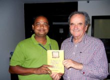 with William Mark Tully, Former BBC India head, eminent Journalist of world