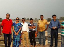 Ranjan Pradhan at Sadeikala of Jharkhand, attending a literary programme
