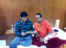 Ranjan Pradhan With Dr. Arun Sahu