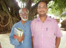 Ranjan Pradhan with Shailaja Ravi