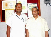 With Nikhil M Pattanaik, Chief, Srujanika